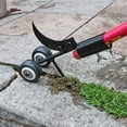 thumbnail image 5 of Whataatahia Desmalezador manual con ruedas, 2 en 1, portátil, para tirar de malezas, afeitadoras de jardinería portátiles con ruedas para pasarelas de jardín, 5 of 5