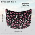 thumbnail image 7 of Uorisanigo Car Hood Cover Elastic Polyester Waterproof Breast Cancer Awareness Car Hood Protection Premium Sublimation Print Auto Hoods Cover with Elastic Band, 7 of 7