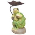 thumbnail image 1 of COUPLE de Grenouilles sous Parasol, 1 of 3