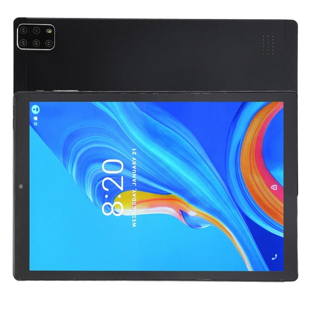 Tableta De 10.1 Pulgadas 12.0 Tablet, CPU De 10 Núcleos, 6GB RAM 128GB ROM, Pantalla Táctil 1960x1080, Cámara De 2MP+5MP, 5G WiFi Tablet PC, 5.0, Batería