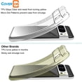 thumbnail image 4 of CoverON For Google Pixel 8 Pro Phone Case, Flexible Slim Lightweight TPU Minimal Cover, Clear, 4 of 7