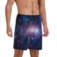 thumbnail image 2 of Balery Planets Stars And Galaxies1 Pantalones cortos de pijama de punto de algodón para hombre con cinturilla y bolsillos-4X-Large, 2 of 6