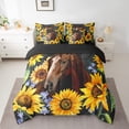 thumbnail image 2 of YST Galloping Horse 7-Piece Comforter Set, Animal Theme, Vintage Farmhouse Style, Full, 7 Count, 2 of 4