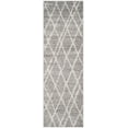 thumbnail image 2 of SAFAVIEH Adirondack Cody Geometric Diamonds Runner Rug, Ivory/Silver, 2'1" x 8', 2 of 7