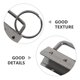 thumbnail image 3 of ADDHAT 30Ud Kit De Para Llaveros Con De Metal Y Anillos Partidos Para Manualidades, 3 of 6