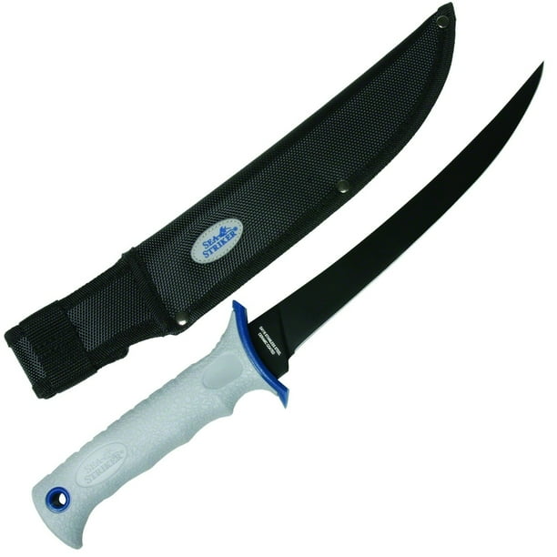 Sea Striker 9 Fillet Knife W Sheath Ceramic Coated Blade Walmart Com Walmart Com