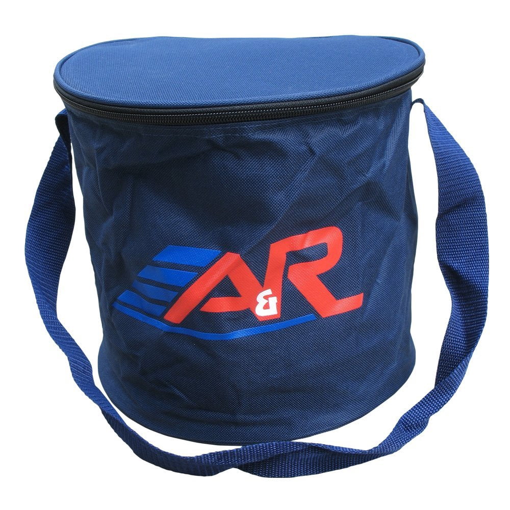 A&R Heavy Duty Canvas Team Ice Hockey Puck Carry Bag W Shoulder Strap ...
