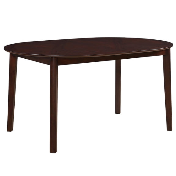 Steve Silver Adrian Oval Table - 7pcs Dining Table Set in Brown