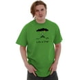thumbnail image 5 of Yoga Storm Mountain Meditation Men's Graphic T Shirt Tees Brisco Brands L, 5 of 6