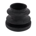thumbnail image 3 of 30Pcs Black Plastic Blanking End Cap Round Tube Insert Pipe Bung 16mm, 3 of 7