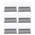 thumbnail image 4 of unbranded 6Ud Caja Para Especímenes Mineral Transparente De Plástico Con Cuadrado Resistente, 4 of 6