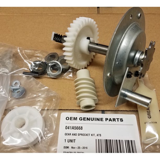 41A5668 ATS LIFTMASTER GEAR AND SPROCKET GARAGE DOOR ASSEMBLY Walmart