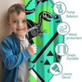 thumbnail image 3 of Blackout Kids Curtains,Cute Dinosaur Pattern Childrens Insulated Curtains Set Of 2,Bedroom Essentials,Toddler Room Decor 52x84in(132x213cm), 3 of 4