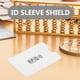 thumbnail image 4 of 10 fundas protectoras antirrobo RFID para pasaporte, tarjetas de crédito, identificación, protección impermeable (plateadas), 4 of 6
