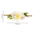 thumbnail image 5 of Visland 1/4 PCS Flower Girl Headband for Wedding, Baby's Breath Hair Piece, Rose Gold Headpiece for Birthday Party, Photography，Fashion Hair Accessories for Newborn Infants Toddlers, 5 of 8