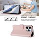 thumbnail image 4 of Funda Cartera GANGXUN para iPhone 16 Pro – Cierre Magnético, Protección RFID, Correa Desmontable, Compatible con Carga Inalámbrica, 4 of 6