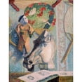 thumbnail image 3 of Paul Gauguin 12x14 Black Modern Framed Museum Art Print Titled - Still Life with Horse's Head (1886), 3 of 5