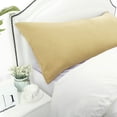thumbnail image 2 of Body Pillow Case Soft Microfiber Long Bedding Body Pillow Covers Gold 20"x72", 2 of 7