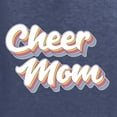 thumbnail image 5 of Wild Bobby Retro Cheer Mom Girl Sports Unisex Crewneck Graphic Sweatshirt, Vintage Heather Navy, 3X-Large, 5 of 5
