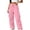 Pink, variant on Work Pants for Women Yoga Leggings For Women High Waisted Yoga Casual Pants Workout Leggings Cargo With 4 Pockets Yoga Pants Black S