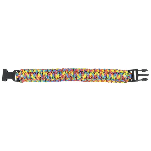 Akozon Camping Paracord Survival Bracelet Practical Paracord Bracelet Reliable For
