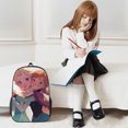 thumbnail image 3 of Frozen Full Print Cartoon Casual Backpack Laptop Backpack Bicycle Travel Hiking Backpack, 3 of 5