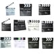 thumbnail image 3 of Sidaley Accesorio de claqueta de película, placa de señal profesional, película de madera resistente, director de rodaje, accesorios de Electrónica  negro grande P 30*27 CM, 3 of 6
