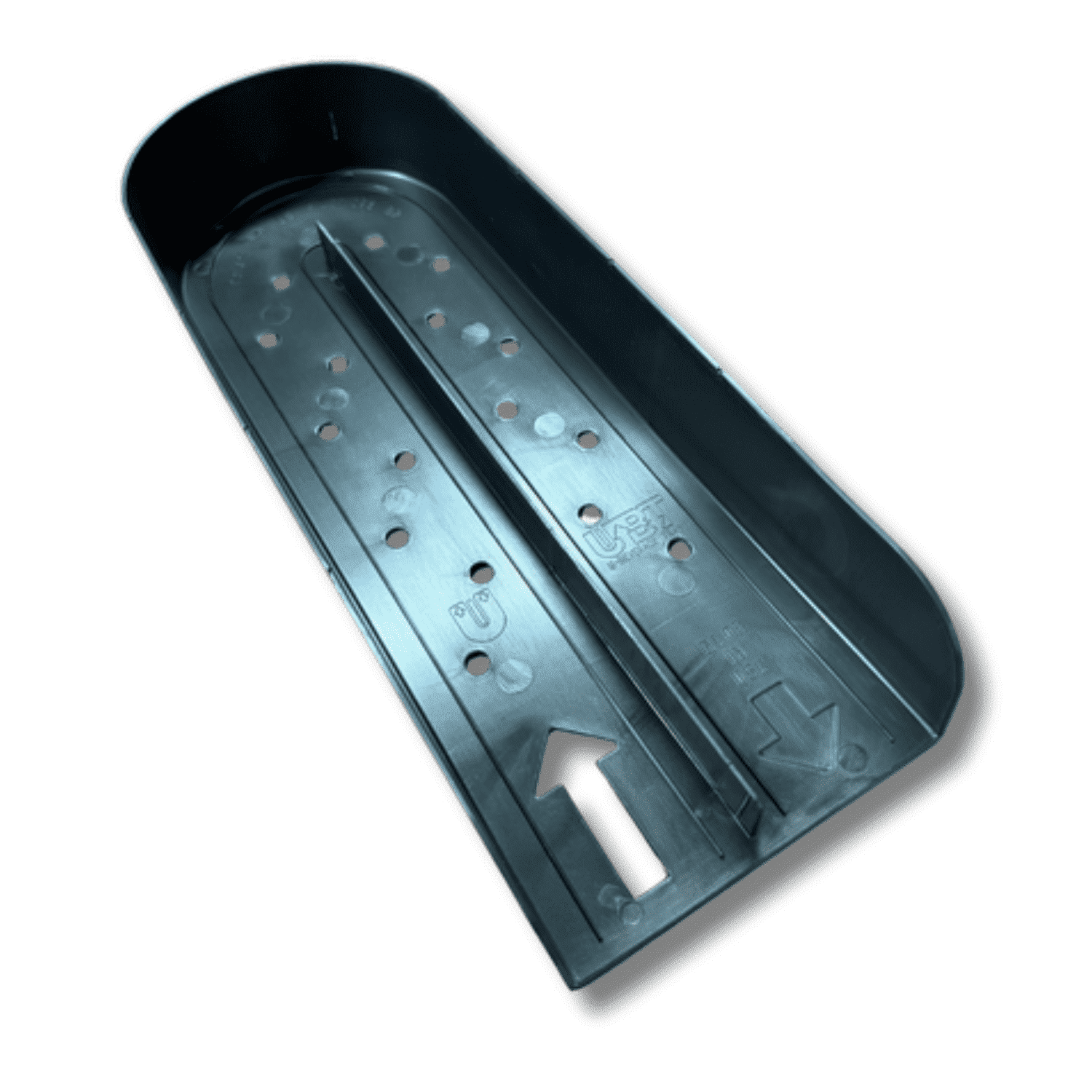 The Original U-Beverage Tray Front-Loading FIFO Drink Organizer for 12 Cans or Bottles Dishwasher-Safe