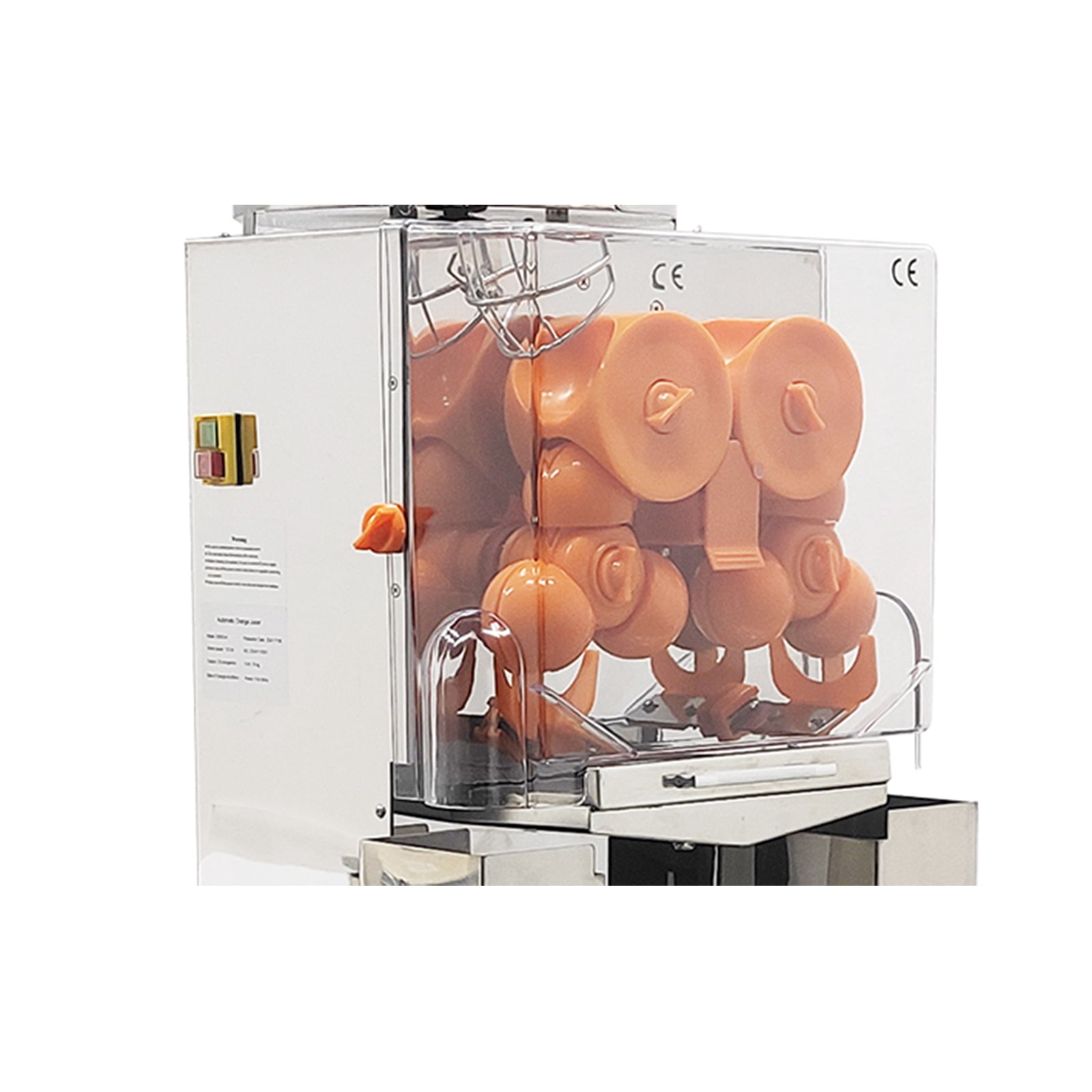 Commercial Vertical Automatic Orange Juice Extractor Juice Squeezer Extruding Machine