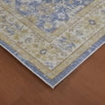 thumbnail image 3 of Luxee Designs Century Collection 5x7 Area Rug, Bordered Rugs for Living Room, Bedroom, Kitchen, Office, Pet Friendly, Ultra Low Pile, High Traffic Area, Stain Resistance - Lavender/Ivory, 3 of 6
