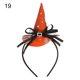 thumbnail image 1 of Sombrero de bruja de calabaza de Halloween, diadema de calavera para Festival de fantasmas de telaraña, accesorios de rendimiento para fiesta de vacaciones, Tiara, accesorios para el cabello Fivean unisex, 1 of 2