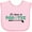 AD-Pink, variant on Inktastic It's Time to Par Tee Golf Humor Boys or Girls Baby Bib