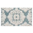 thumbnail image 1 of Medallion Collection 24 Pouces x 40 Pouces Rectangle en Bleu/naturel, 1 of 1