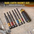 thumbnail image 2 of Klein Tools 916PNDHC Hollow Magnetic Color-Coded Power Nut Driver, 9/16", 2 of 8