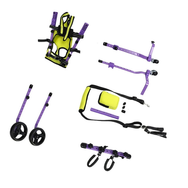 Pets Hind Leg Cart, Doggy Hind Leg Cart Stretchable Integrated for Outdoor
