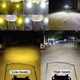 thumbnail image 3 of Faro de Coche Sidaley Impermeable LED Mini Luz para Motocicleta Camiones SUV 2 Luces/1 Interruptor Type2 NO2, 3 of 6