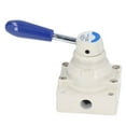 thumbnail image 3 of Lever Hand Valve, Air  Control 2 Position 4 Way Pressure Range With Handle For Automation Control,Machine Tool Numerical Control Equipment,Semiconductor Industry, 3 of 8