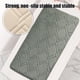 thumbnail image 4 of Alfombrilla de baño absorbente de espuma antideslizante | Alfombra de baño suave de terciopelo 40x60cm | Alfombra de suelo engrosada de secado rápido lavable a máquina | Negro, Gris, Blanco, Caqui,, 4 of 8