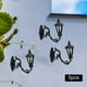 thumbnail image 3 of 5 piezas 1:12 lámpara de pared accesorios de iluminación C Gloria Farolas en miniatura, 3 of 9