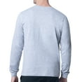 thumbnail image 2 of Men's Starter Heather Gray Minnesota Wild Mesh Look Team Name Logo Long Sleeve T-Shirt, 2 of 2