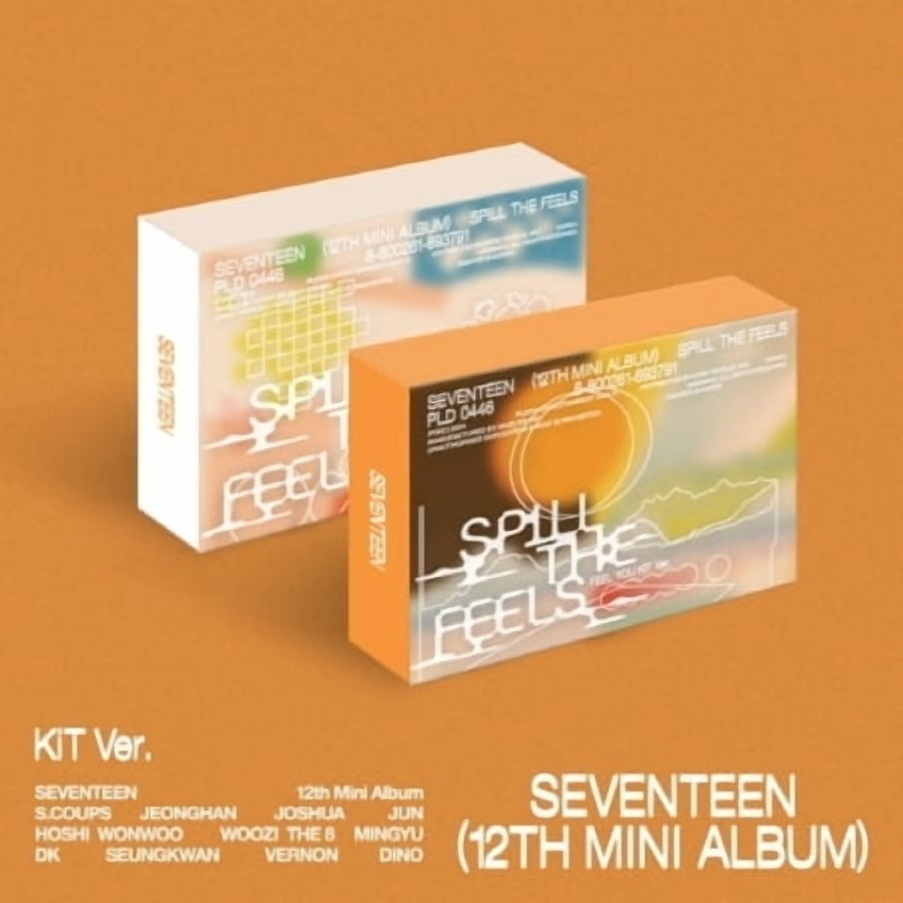 SEVENTEEN - [SPILL THE FEELS] 12th Mini Album KIT FEEL NEW (VER.2
