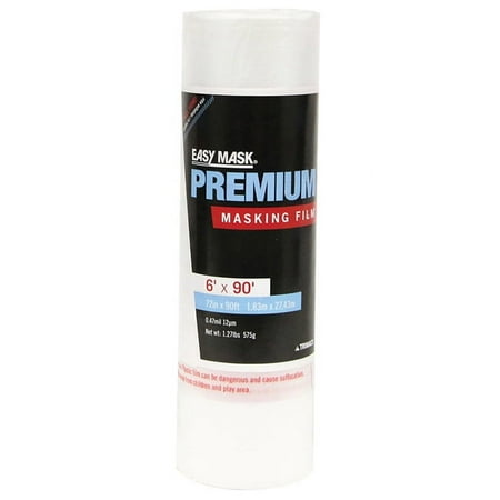 36-Pack of 72” x 90’ Trimaco 47290 Easy Mask .5-Mil Premium Grade Masking Film