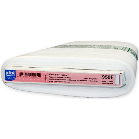 UPC: 0075269042641 | Pellon 950F Fabric Interfacing White 20 x 25 Yards by the Bolt