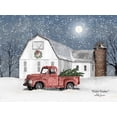 thumbnail image 2 of Jacobs, Billy 14x12 White Modern Wood Framed Museum Art Print Titled - Wintery Weather, 2 of 4