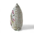 thumbnail image 2 of Peacock Paradise Indoor/Outdoor Pillow with Removable Cover in Gray 16x16, 2 of 7