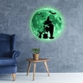 thumbnail image 2 of CoreLiving Halloween Glow in The Dark Wall Stickers, Luminous Bat and Cute Cat Decals for Spooky Home Party Decor, Peel and Stick Vinyl Sets, 2 of 10