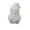 White-1, variant on Unpainted DIY Christmas Bear Figurine, DIY Paintable Bear Statue with Gift Boxes, for Winter Home Party Gift Table Crafts