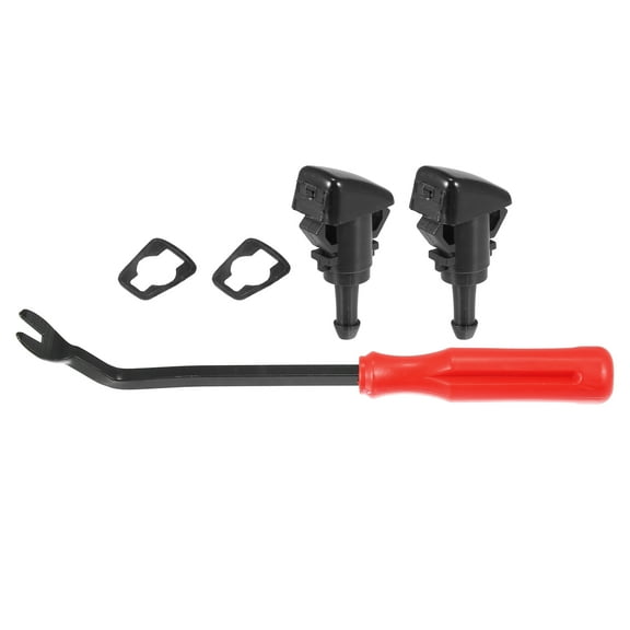 Unique Bargains 3pcs Front Windshield Wiper Washer Nozzle Spray Jet Kit 15878745 for Envoy Trailblazer 2002-2009