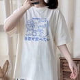 thumbnail image 3 of Japan Harajuku Kawaii Top Cute Sweet Bear Letter Cotton T Shirt Cartoon Short Sleeve T Shirt Ulzzang T Shirtpangjing, 3 of 4