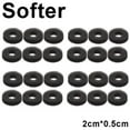 thumbnail image 4 of 24Pcs Handle Protection Rings Precision Control Ring Aim Assist For Ps4 For Ps5 Black Low Elasticity Smile Home, 4 of 6